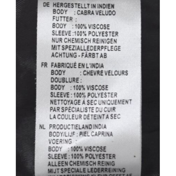 Whyred Suede Leather Moto Off Center Olive Green Zip Jacket Size 36 - Picture 11 of 11